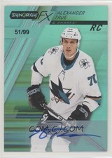 ALEXANDER TRUE 2020-21 Synergy FX Rookies Green Rookie Auto RC SP 51/99 FXR-AT