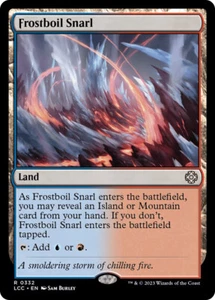 Magic The Gathering Frostboil Snarl - The Lost Caverns of Ixalan Commander #332 - Imagen 1 de 1