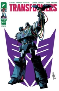 TRANSFORMERS #18 SEGUNDA PTG CUBIERTA UNA CUBIERTA JASON HOWARD DECEPTICON - Imagen 1 de 1