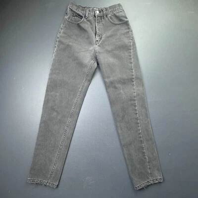 Guess Jeans Georges Marciano Womens 28 High Rise Gray Vintage Denim Straight Leg - Image 1 of 4