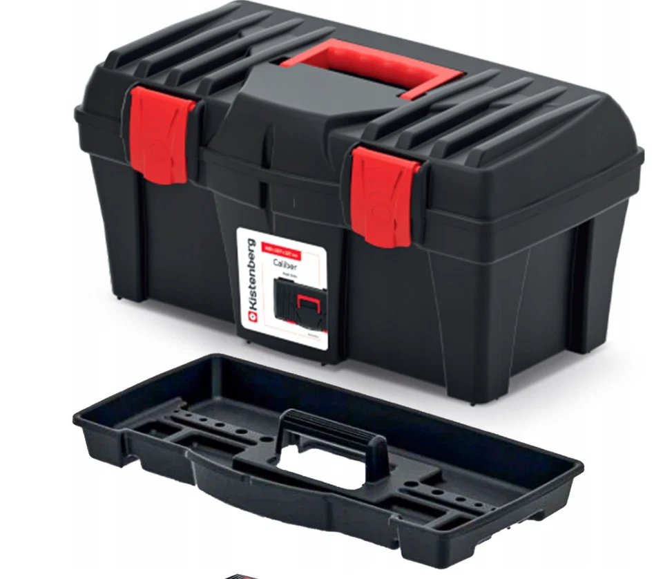 Kristenberg Craft Tool Storage Box - Lockable DIY Toolbox - Tote Tray - 4 models