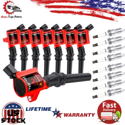 Bobinas de ignição DG508 e velas de ignição SP479 para Mercury Mountaineer Grand Marquis - Imagem 1 de 4