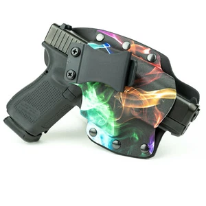 FN - IWB Hybrid Holster - Optic Ready - Colored Smoke - Picture 1 of 9