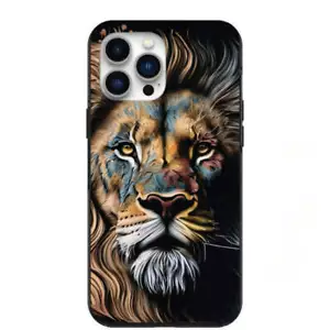 Majestic Lion Art Phone Case for iPhone 7 8 X XS XR SE 11 12 13 14 Pro Max Mini - Picture 1 of 56