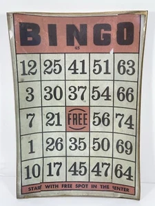 Vintage Look Pink Bingo Card Side Plate Trinket Dish Passport Collection - Picture 1 of 5