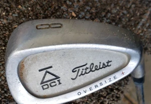 37.75 IN TITLEIST DCI OVERSIZE + CAVITY BACK 8 IRON REG STEEL VERY NICE - Picture 1 of 5