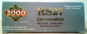 HO SCALE WALTHERS ALCO RS27 CHICAGO & NORTHWESTERN C&NW #902 DCC & SOUND - Picture 1 of 11