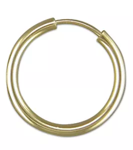 Einzel-Goldschläfer 15 mm schwer für Herren - Bild 1 von 1