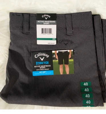 Callaway Golf Shorts Choose Size & Color Active Waistband Stretch Opti-Dri