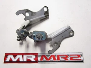 Bisagras de cubierta plateada para motor Toyota MR2 MK2 Sonic Shadow - Imagen 1 de 2
