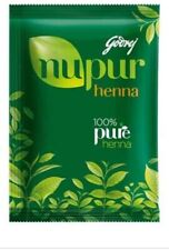 120g Godrej Nupur Henna Powder With 9 Herbs Hair Color 100 Natural US