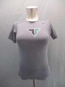NIKE DRI-FIT PRO Size XL (10-12) Boys Gray Short Sleeve Compression T-Shirt 441 - Picture 1 of 9