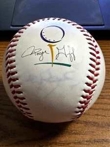 ROGER CLEMENS 9 SIGNED AUTOGRAPHED BASEBALL! Yankees! Red Sox! - Picture 1 of 2