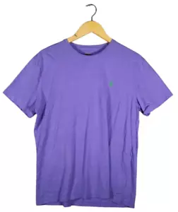 POLO RALPH LAUREN | Camiseta manga corta púrpura lila para hombre | Talla mediana - Imagen 1 de 4