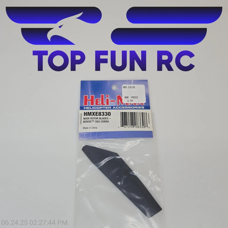 Heli-Max HMXE8330 Main Rotor Blades Novus Sea Cobra - Image 1 of 1