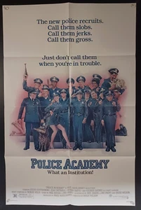 Police Academy 1984 Original One Sheet Movie Poster Comedy Steve Guttenberg - Picture 1 of 2