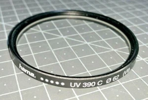 Hama 62mm UV 390C Protective Filter, German-made, good condition - Picture 1 of 4