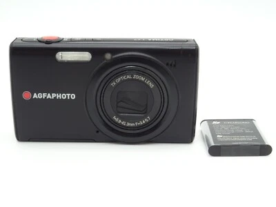 AgfaPhoto Optima 147 Digitalkamera - 14MP - Schwarz -Vom Händler - Bild 1 von 4