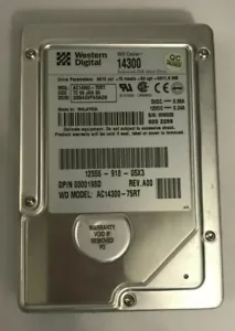 Western Digital Caviar 4.3 GB,Internal,5400 RPM,3.5" (AC14300-75RT) IDE HDD - Picture 1 of 1