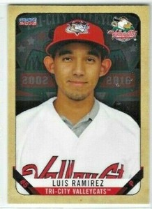 2016 Tri-City Valleycats (New York-Penn League) Luis Ramirez