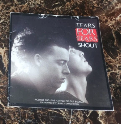 Tears For Fears Shout/The Big Chair original 1984 canadian 7" single w/booklet - Image 1 of 2