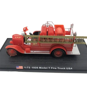 1/72 Alloy Car Model USA 1926 Model T Fire Truck Alloy Model Collection Decor - Picture 1 of 9