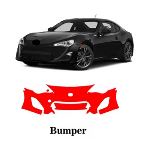 Precut PPF Paint Protection Film Front bumper For Scion FR-S 2013 2014 2015 2016 - Picture 1 of 6