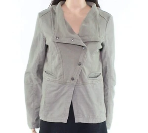 Coffee Shop 163756 Women's Green Desert Sage Moto Jacket Size Large - Picture 1 of 4