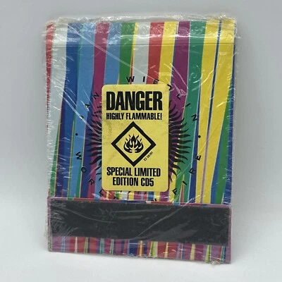 JANE WIEDLIN World On Fire CD 1990 Single Matchbook Cover RARE SEALED NOS - Image 1 of 4