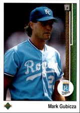 1989 Upper Deck Mark Gubicza ` Kansas City Royals #202
