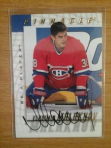 Tarjeta autógrafa Be A Player Vladimir Malakhov 1997/8 canadienses - Imagen 1 de 1