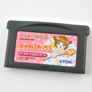 Gameboy Advance CARD CAPTOR SAKURA Mini Games Cartridge Only Nintendo 1601 gbac - Picture 1 of 4