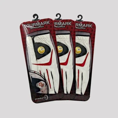 ASBRI TourMark Handschuh 3er Pack - S / XL (mit Neuheit Ballmarker) - ROT