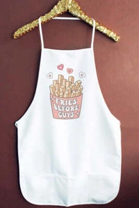 Fries Before Guys Kitchen Apron - Picture 1 of 2