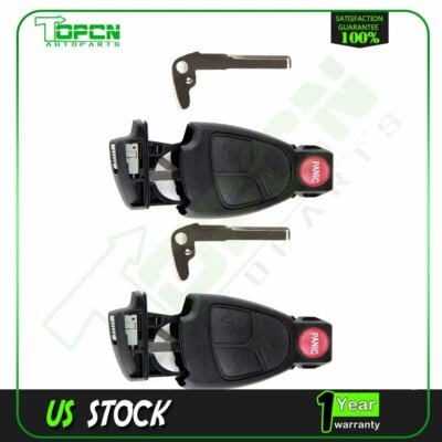 2 For Mercedes Benz S500 1999 2000 2001 2002 2003-2005 Key Fob Shell Replacement - Image 1 of 4
