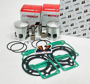 Yamaha Banshee YFZ 350 64.75mm Wiseco Pro Lite Pistons Piston Set & Gaskets Kit - Picture 1 of 3