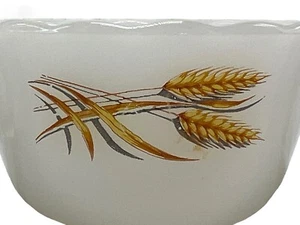 Fire King Custard Dessert Bowls ~ Set of 2 ~ Clear and Opaque Scalloped Edges - Picture 1 of 7
