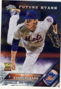(7) 2017 Topps Chrome Update NOAH SYNDERGAARD Rookie Reprint LOT #TARC-10 Mets - Picture 1 of 1