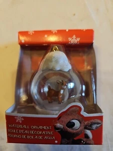 Rudolph la renna dal naso rosso ""Rudolph"" ornamento a pallanuoto - Foto 1 di 6