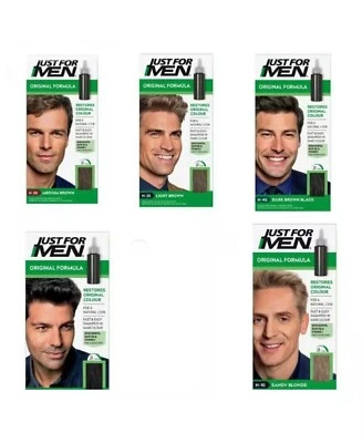 JUST FOR MEN JUST FOR HERREN Original Formel Haarfärbemittel für einen natürlichen Look, alle Farben verfügbar