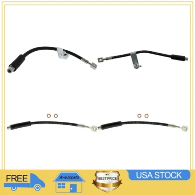 Centric 后前左 4 件制动液压软管适用于雪佛兰迈锐宝 XH — 第 1/4 张图片