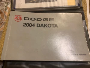 2004 Dodge Dakota Owner’s Manual Book Booklet  - Bild 1 von 10