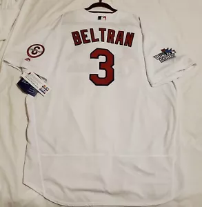AUTHENTIC MAJESTIC CARLOS BELTRAN 60 4XL, ST. LOUIS CARDINALS FLEX BASE Jersey - Picture 1 of 6
