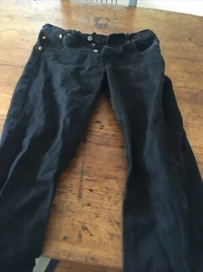 Levi's Premium 501 '93 Jeans Mens 29x32 Straight Leg BIG E Button Fly black - Picture 1 of 8