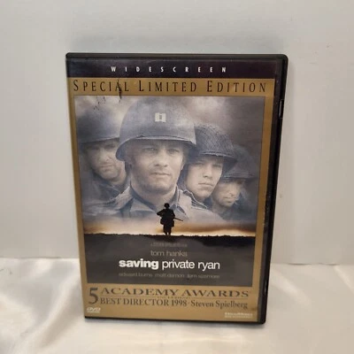 Saving Private Ryan DVD 1998 Widescreen Special Limited Edition Tom Hanks R - Image 1 of 4