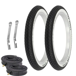 16 X 1.75 Whitewall Raised OG ORIGINAL LOWRIDER LETTER Tires HEAVYDUTY TUBE - Picture 1 of 1