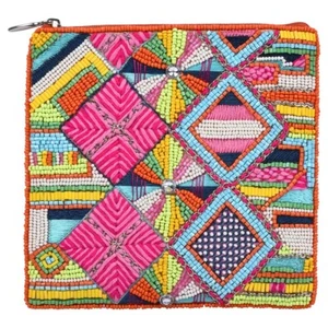 BAMBUS TRADING HAND PERLEN JUBILÄUM MULTI MAKE-UP CLUB KULTURBEUTEL REISEBEUTEL TASCHE - Bild 1 von 1