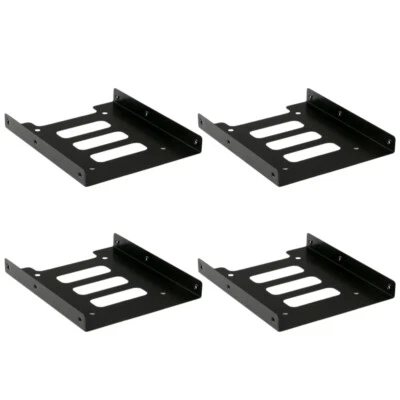 4PCS Hard Drive Caddy 2.5" to 3.5" HDD SSD Tray Adapter for Desktop Hard Drives - Image 1 of 4