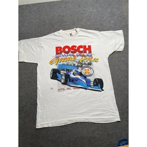 Fruit of the Loom Vintage Bosch Grand Prix Racing T-Shirt Nazareth Speedway L - Picture 1 of 9