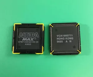 (1PC) ALTERA EPM7128EQC160-20 CPLD 128 Macro Cells 62.5MHz CMOS 5V 160-Pin PQFP - Picture 1 of 2